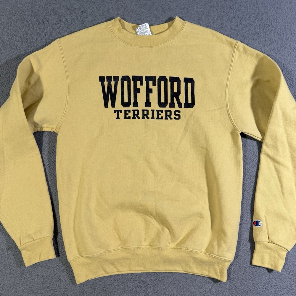 Wofford College Game Day Champion Crewneck Pullover‎ Sweatshirt Sweater Small